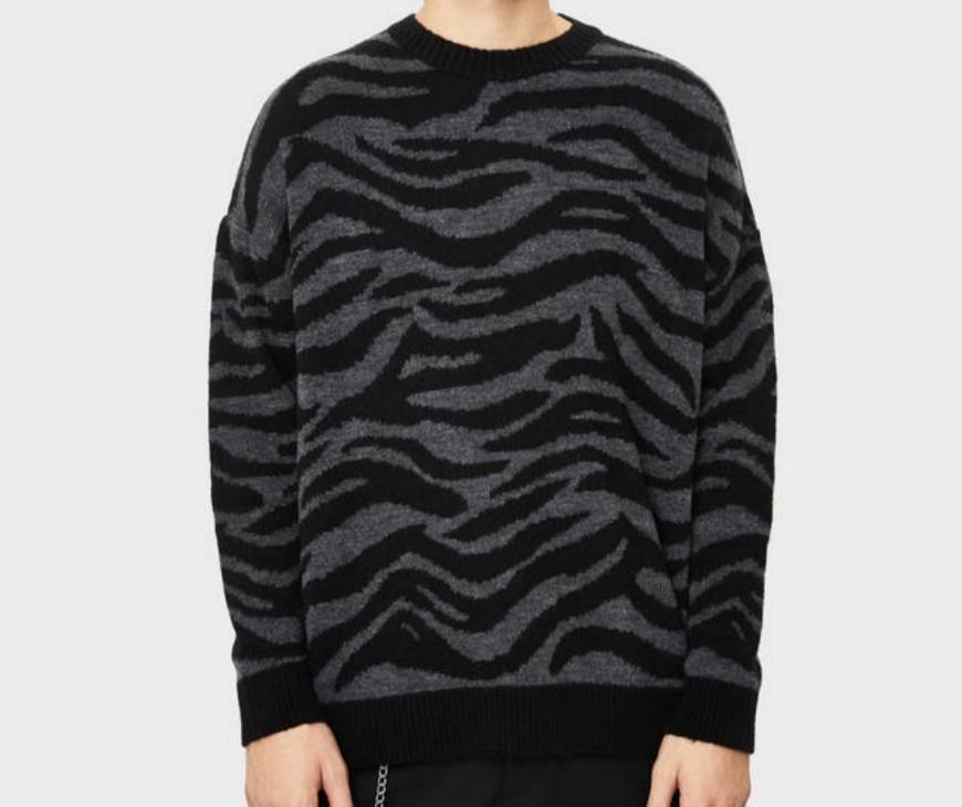 Fashion Jersey tigre negro