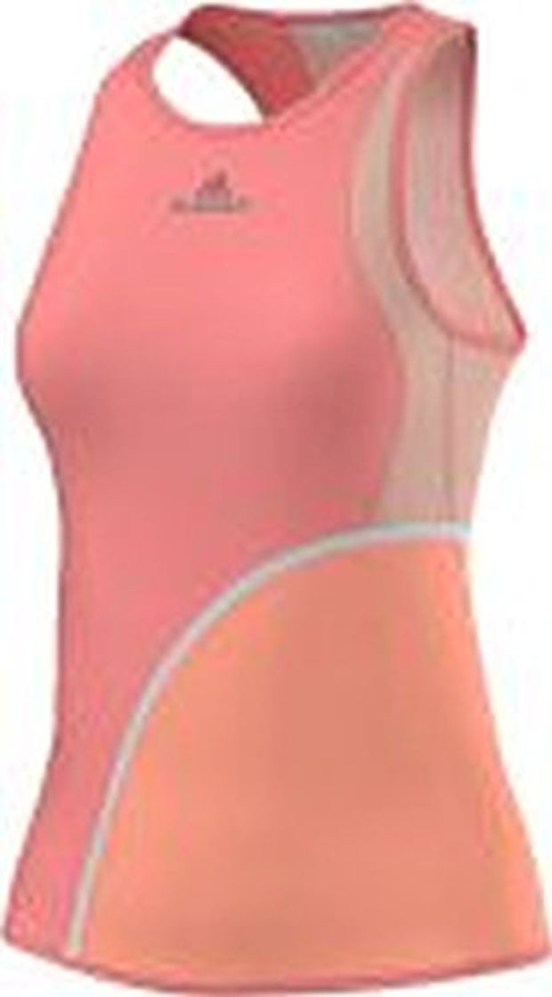 Moda adidas Oberbekleidung by Stella Mccartney Barricade Tank Australian Open Rosa Rosa Talla