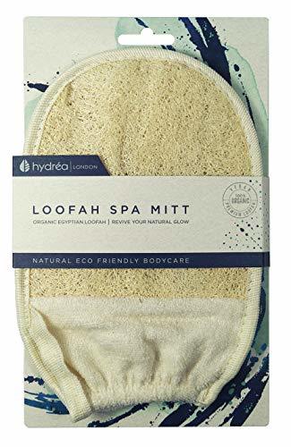Social Guante exfoliante de lufa orgánica egipcia de la marca Hydrea London