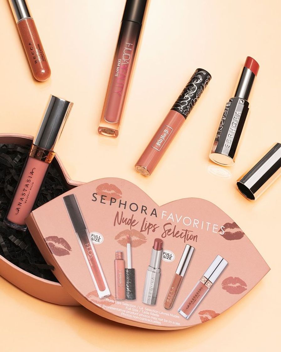 Products Set Nude Lips - Cofre de maquillaje de labios of SEPHORA