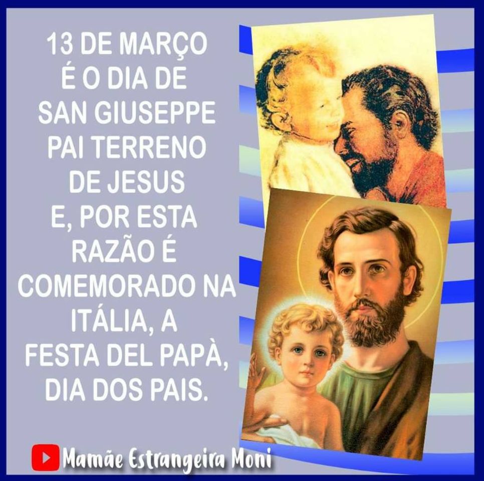 19 de março, dia dos pais na Itália, entenda o porquê