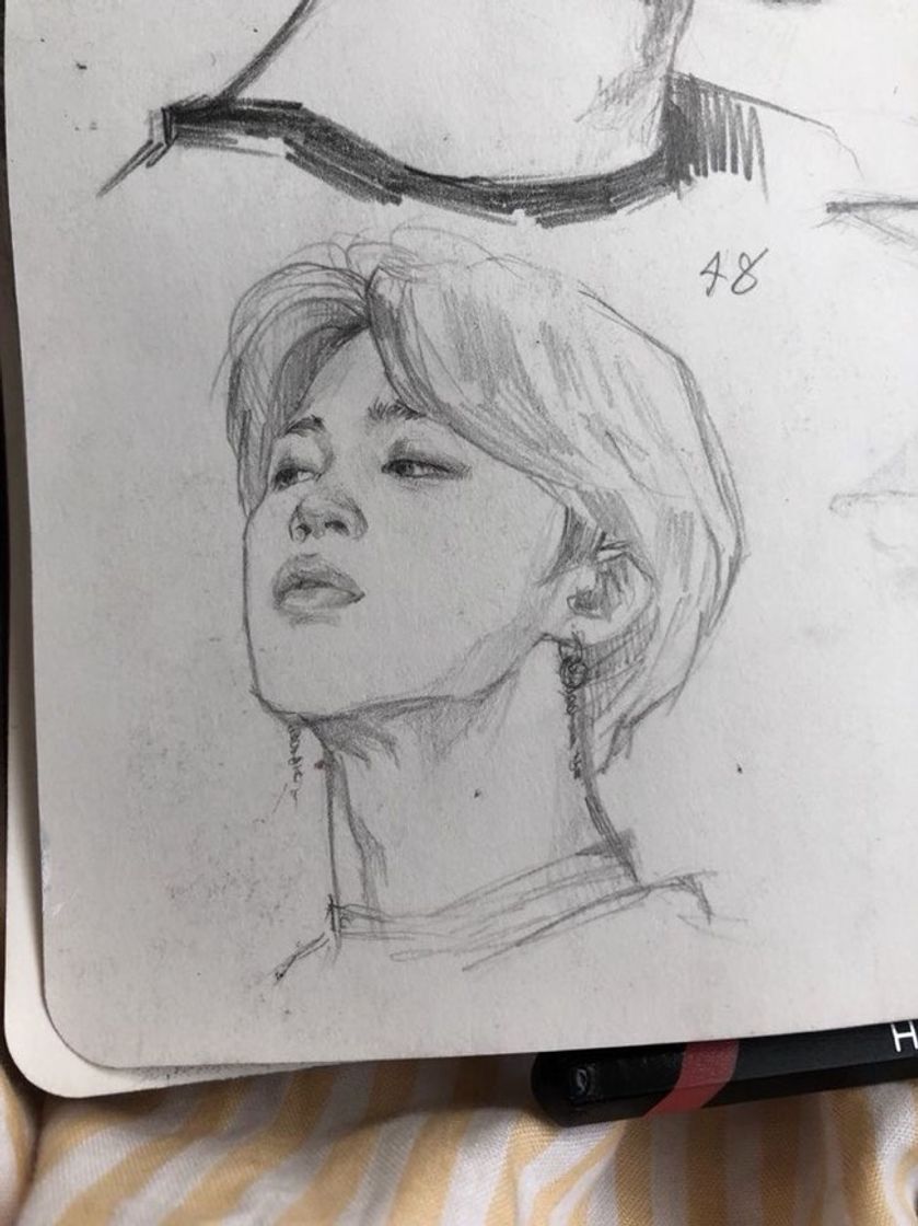 Fashion Desenhos Jimin bts