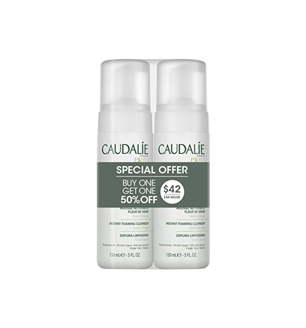 Beauty Caudalie Duo Espuma Desmaquillante Suave 2x150 Ml