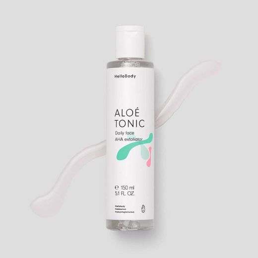 ALOÉ TONIC Exfoliante facial diario AHA - Hellobody