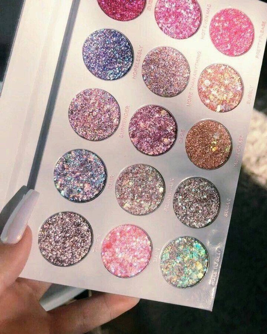 Moda Sombras glitter