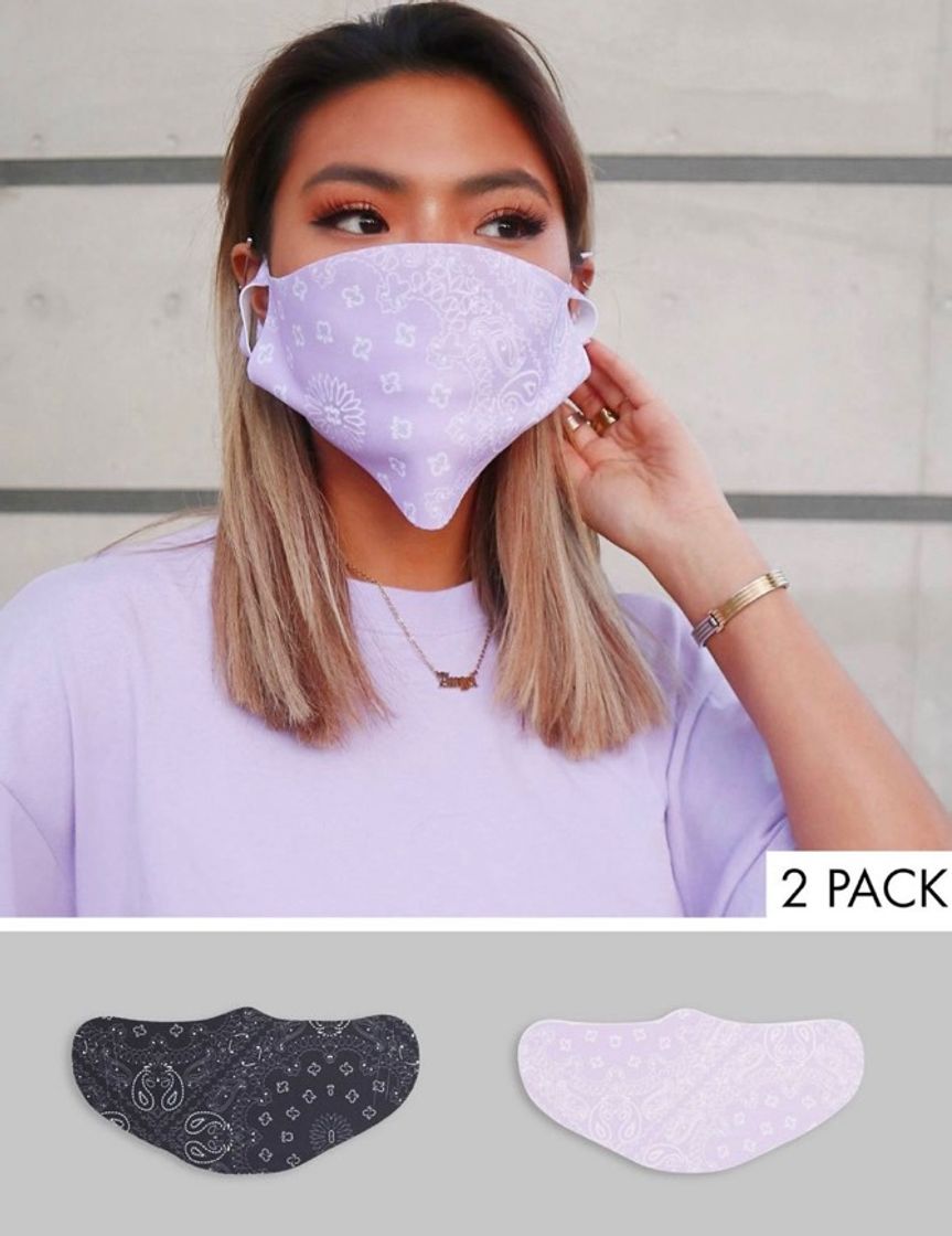 Productos PACK DE DOS MASCARILLAS💜🖤