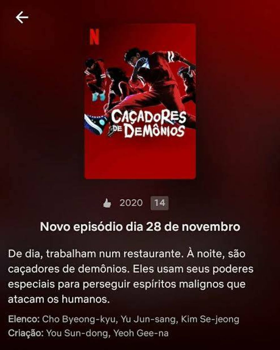 Serie Caçadores  de demônios