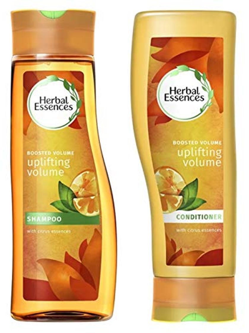 Social Herbal Essences Hidratante volumen Set champú& Acondicionador para un completo volumen impulsado por Naranja Dulce Fragancia Lote