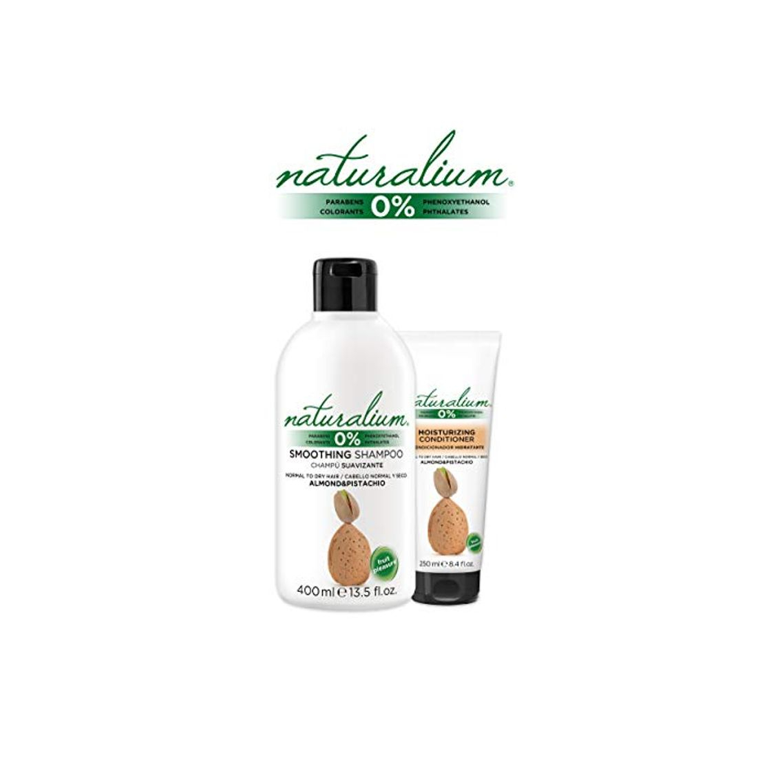 Products Naturalium PACK Cuidado Capilar Almendra y Pistacho - Kit para el Cabello