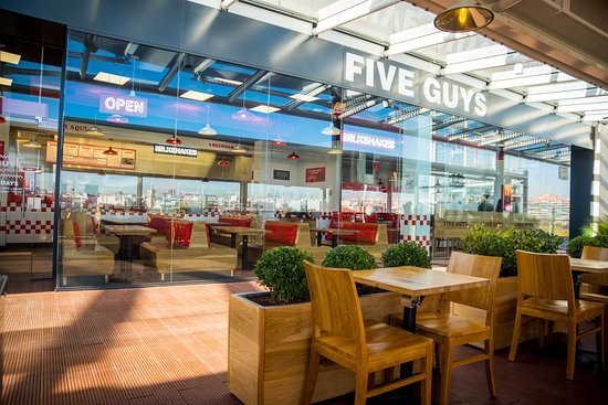 Restaurants Five Guys - Plaza Río