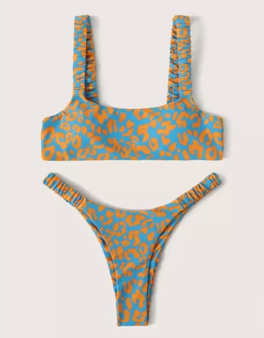 Fashion Bikini estampado leopardo