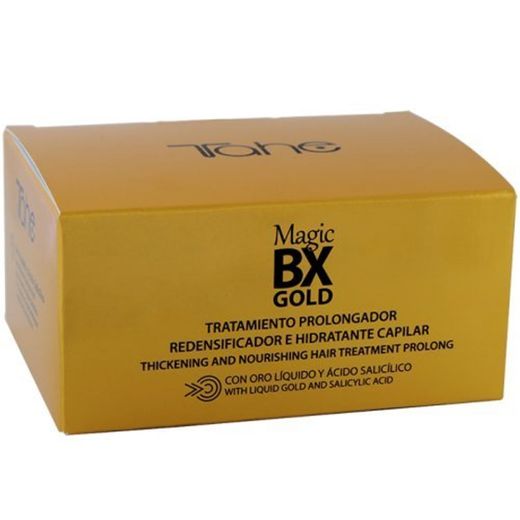 Tahe Magic BX Gold Tratamiento Capilar Redensificador Hidratante Efecto Botox de Larga