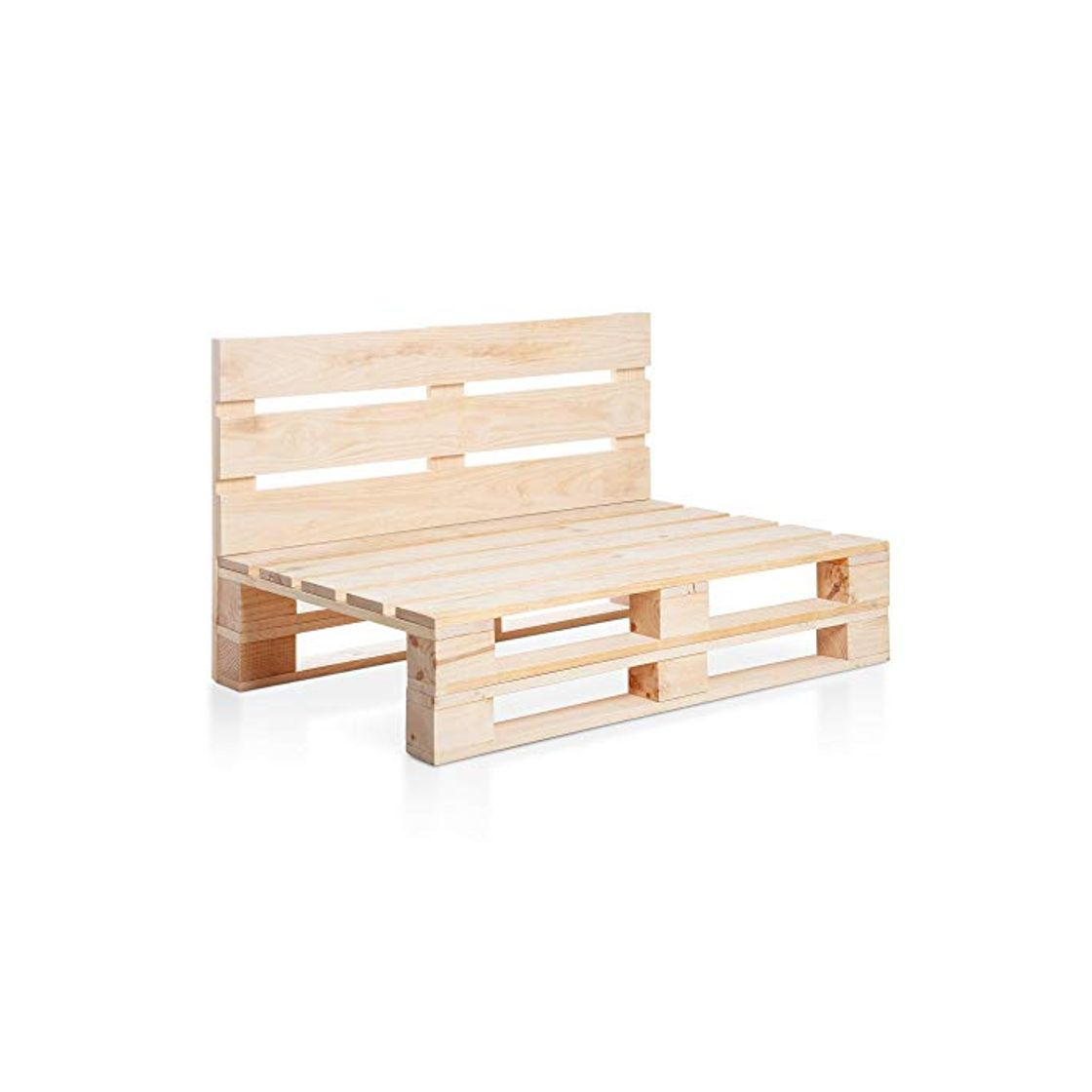 SUENOSZZZ-ESPECIALISTAS DEL DESCANSO Sofa PALETS Madera para Jardin sin Barniz