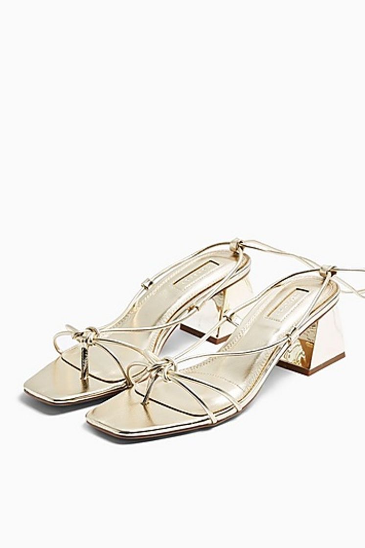 Fashion NIKITA Gold Strap Sandals | Topshop