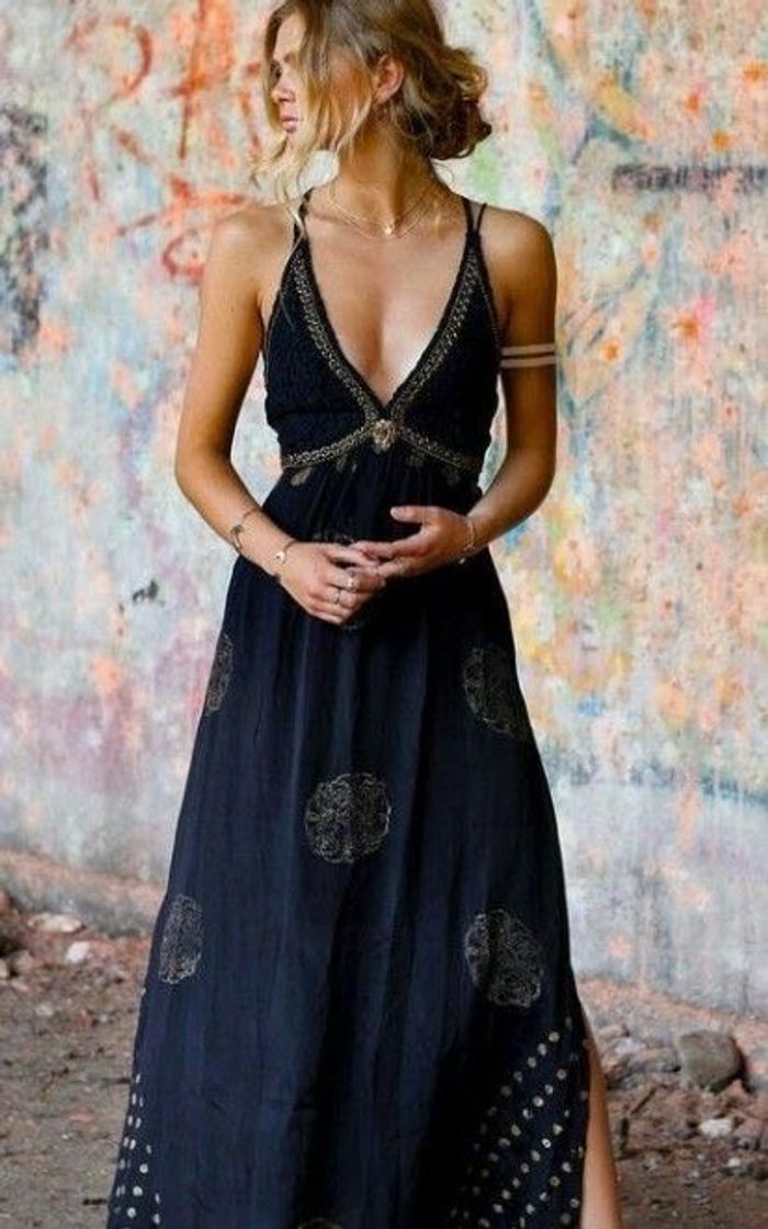 Moda Vestido indiano