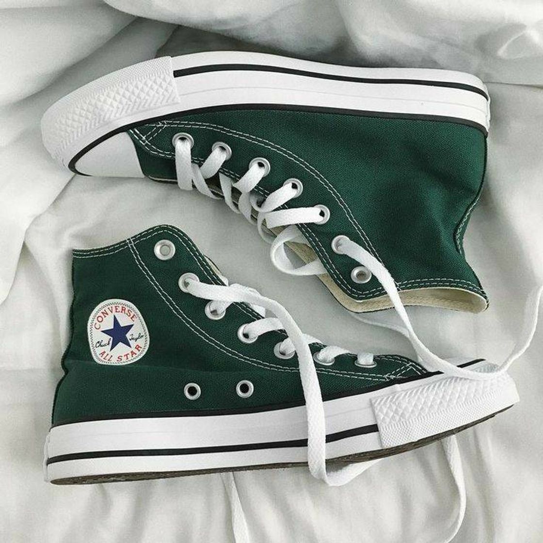 Social Tênis Converse Chuck Taylor All Star Hi Verde Escuro