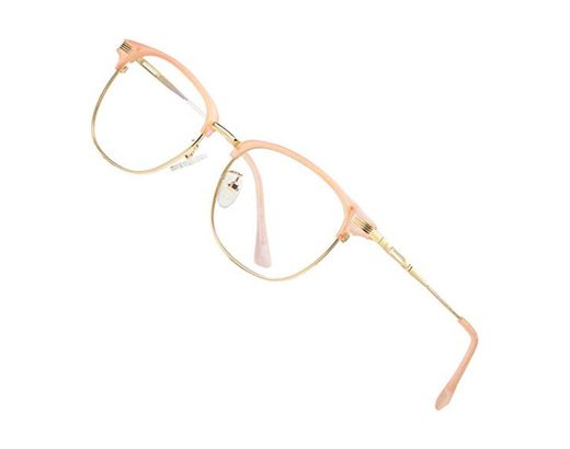 ATTCL Gafas unisex con Armazón metal para Protección contra Luz Azul