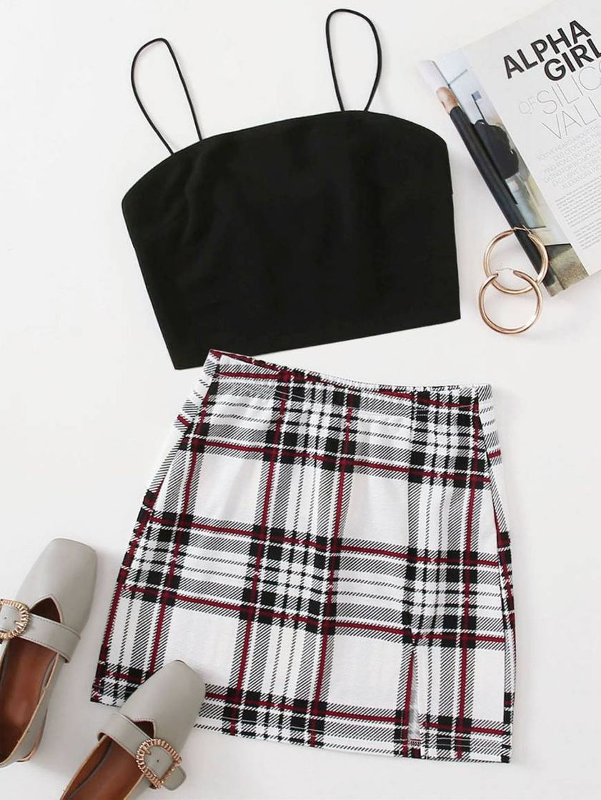 Social Calça wide leg