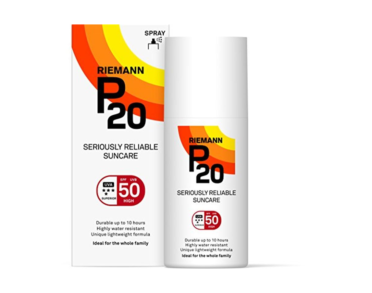 Producto Riemann P20 Una Vez al Día 10 Horas protección SPF50 Plus Protector solar 200ml