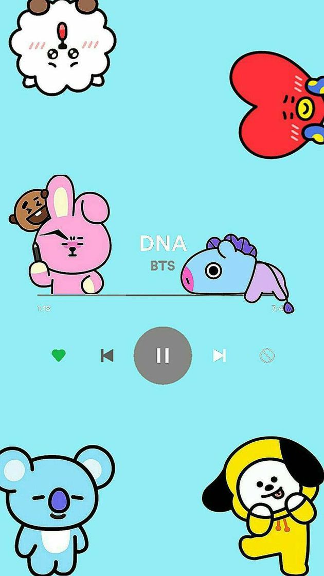 Moda Wallpaper BT21 