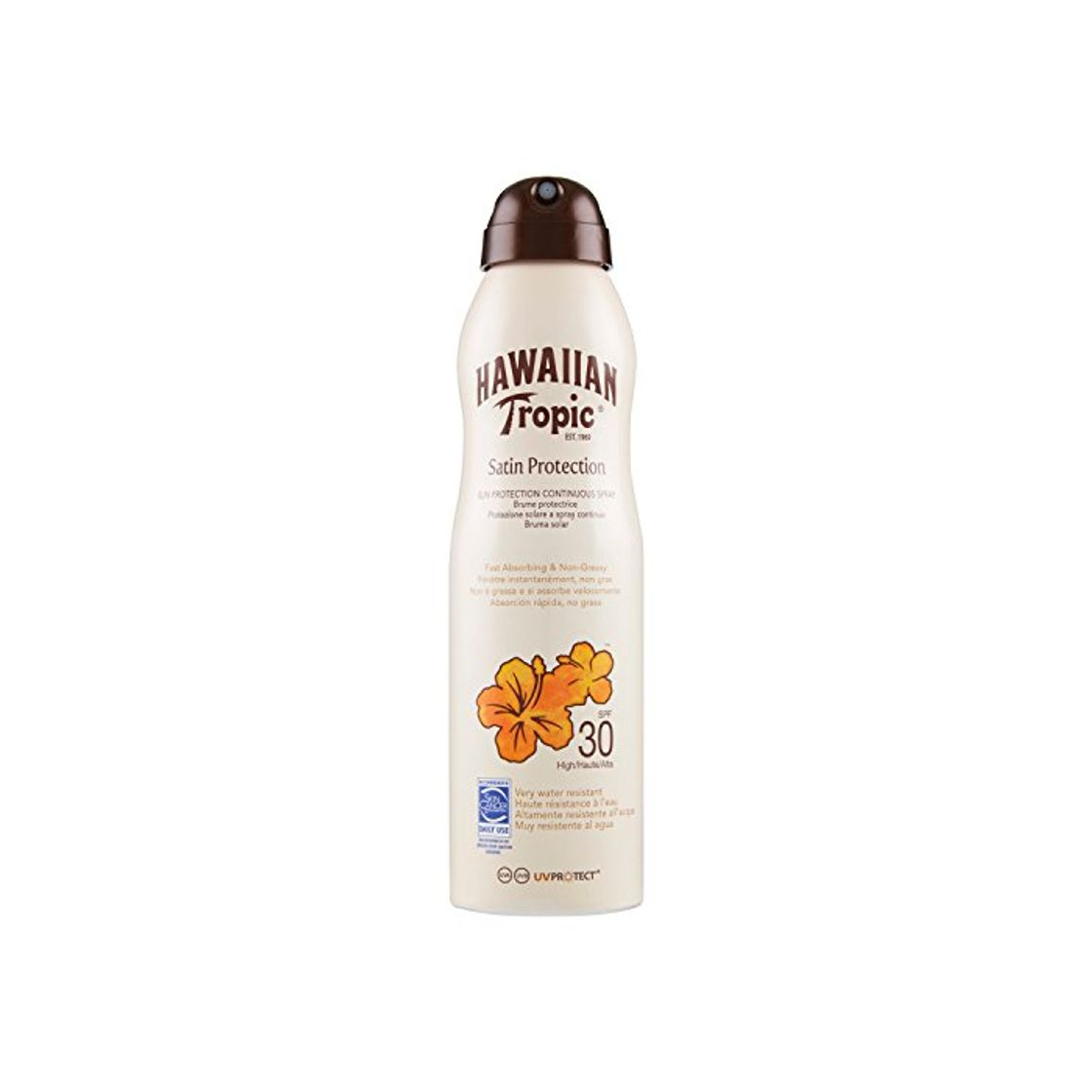 Social Hawaiian Tropic Satin Protection Ultra Radiance SPF 30 Sun Loción