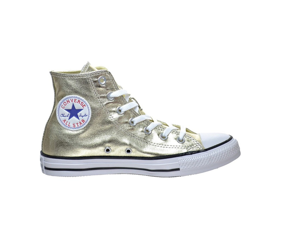 Productos Converse Chuck Taylor altas dorado metalizado