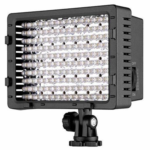 NEEWER CN-160 - Panel de luz LED regulable de 160 piezas para