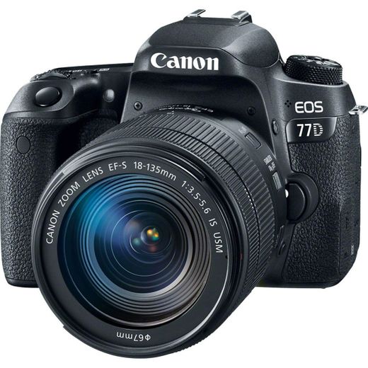 Canon EOS 77D con objetivo 18-55 f4-5