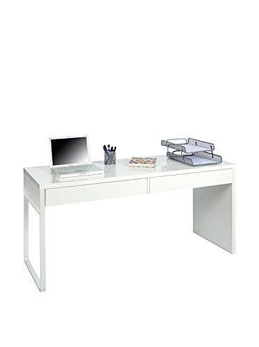 Habitdesign - Mesa Escritorio, Mesa de Ordenador Modelo Touch, Medidas: 138 cm