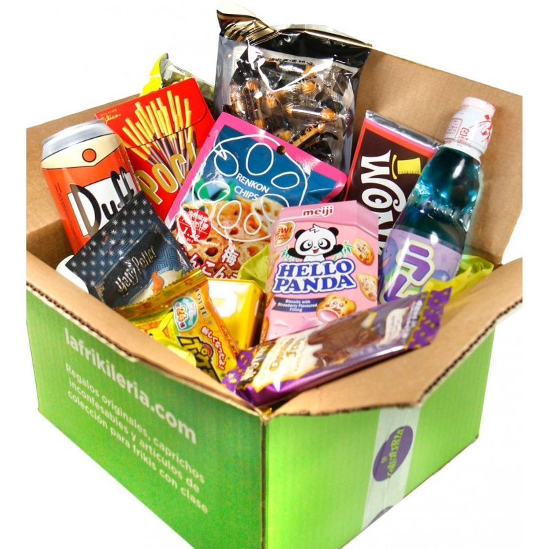 Caja sorpresa Glotona - Caja sorpresa comida japonesa y friki