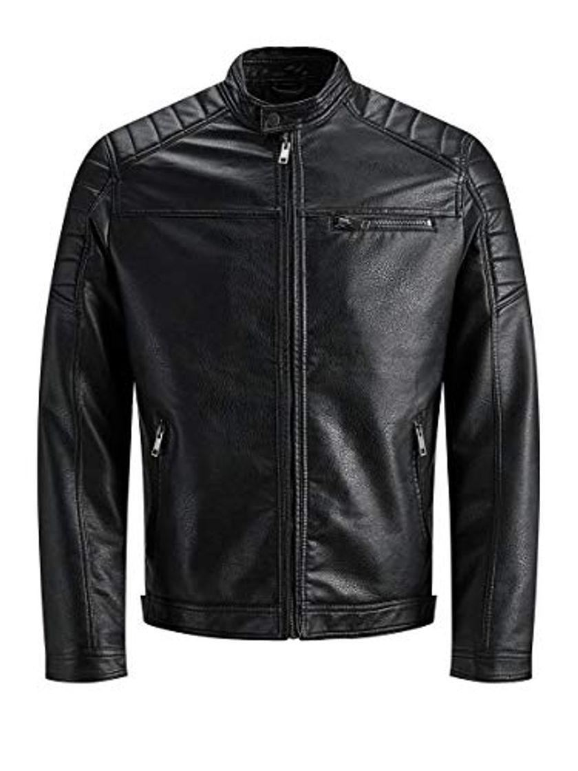 Jack & Jones Jcorocky Jacket Noos Chaqueta, Negro