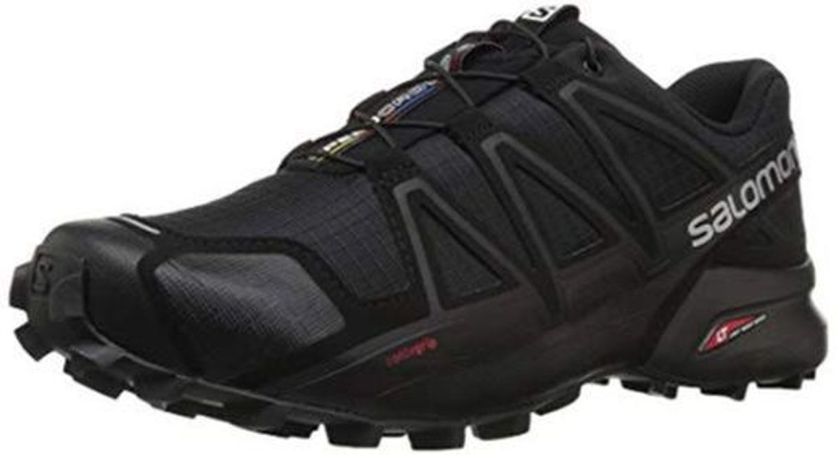 Moda Salomon Speedcross 4, Zapatillas de Trail Running para Hombre, Negro