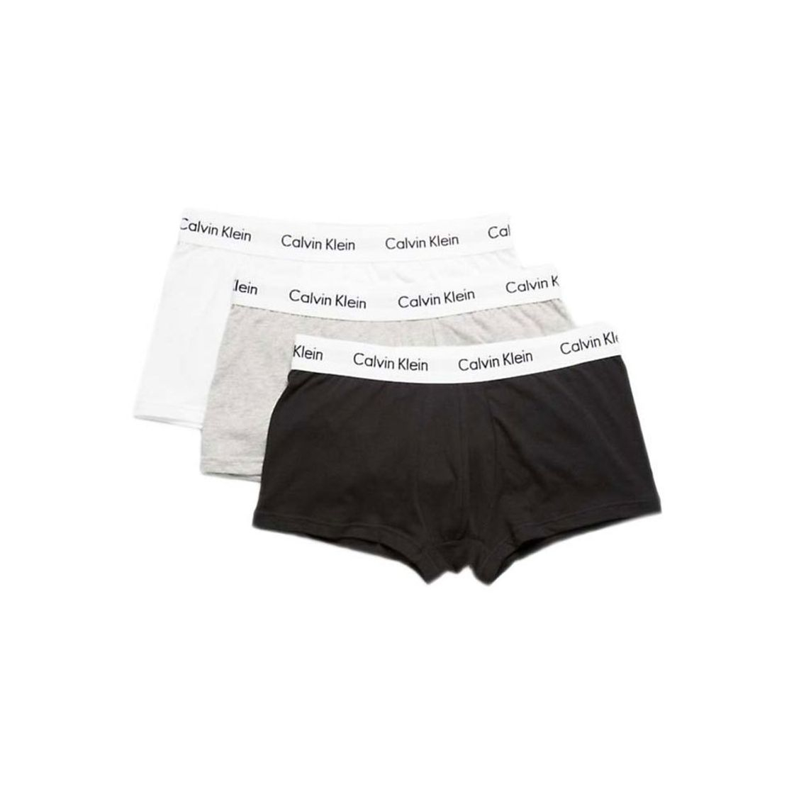 Fashion Calvin Klein Herren 3P Boxer Brief Slip, Schwarz W. Black Wb Xwb,