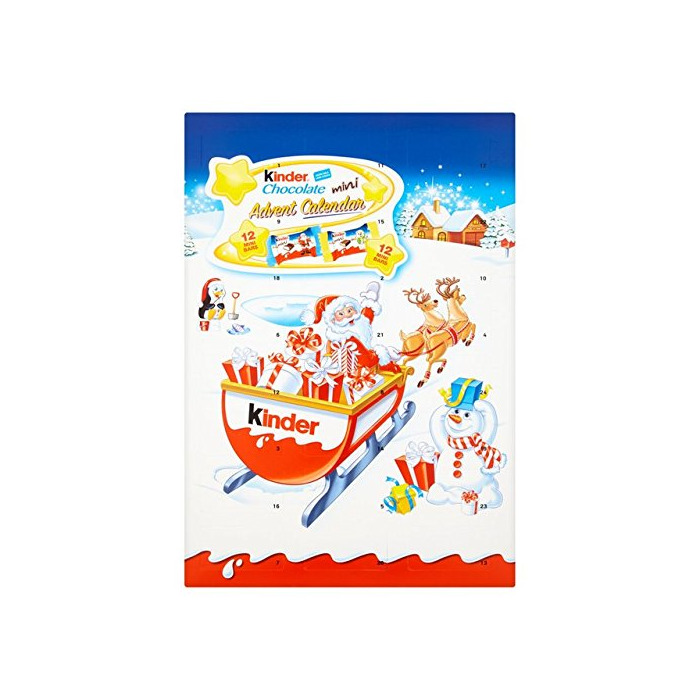 Producto Kinder Chocolate Adviento Calendario 135g