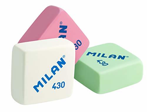 Social Milan 430 - Caja de 30 gomas de borrar