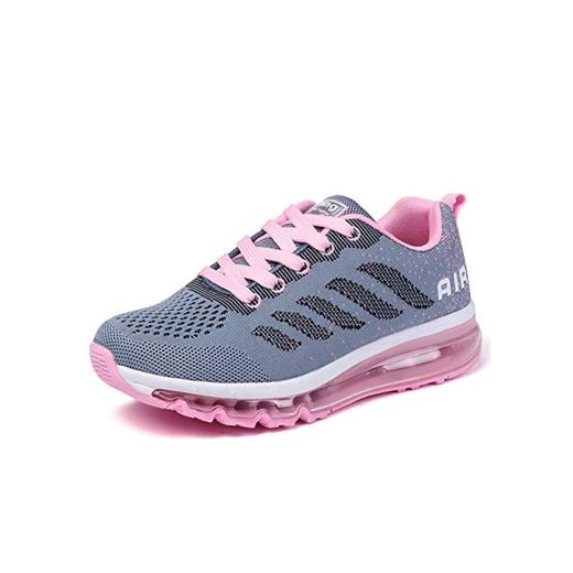 Air Zapatillas de Running para Hombre Mujer Zapatos para Correr y Asfalto