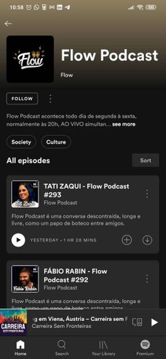 Flow podcast é atualmente o maior podcast do Brasil