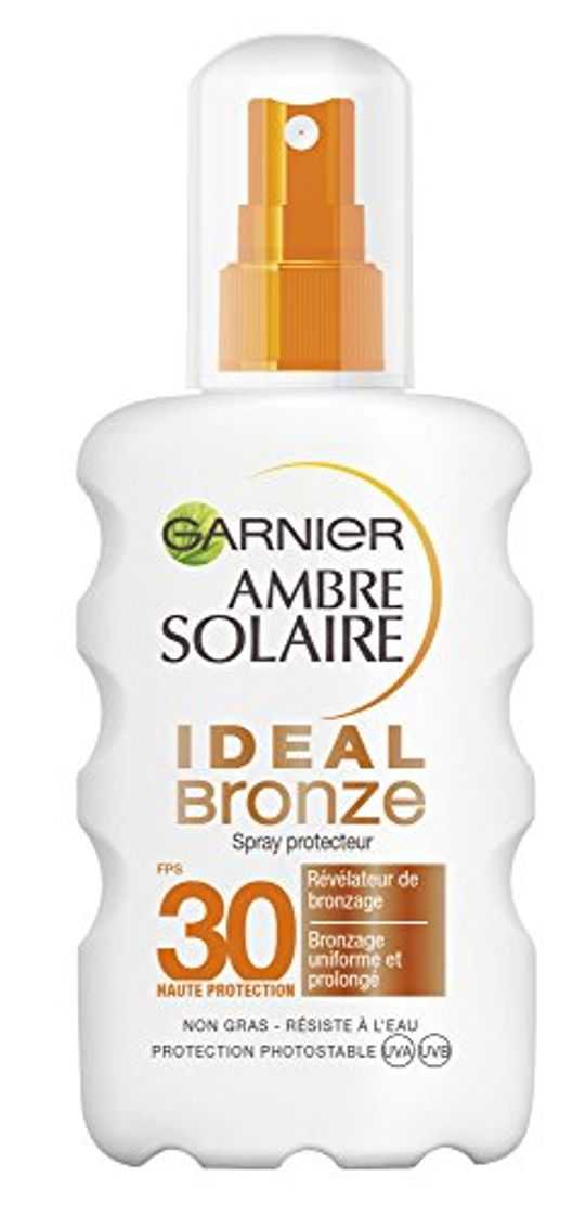 Lugar Garnier Ambre Solaire Ideal Bronze SPF30-200ML - Zonnebrandspray aerosol de protección solar