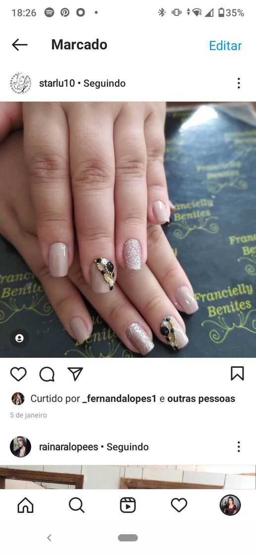 Moda Unhas nude