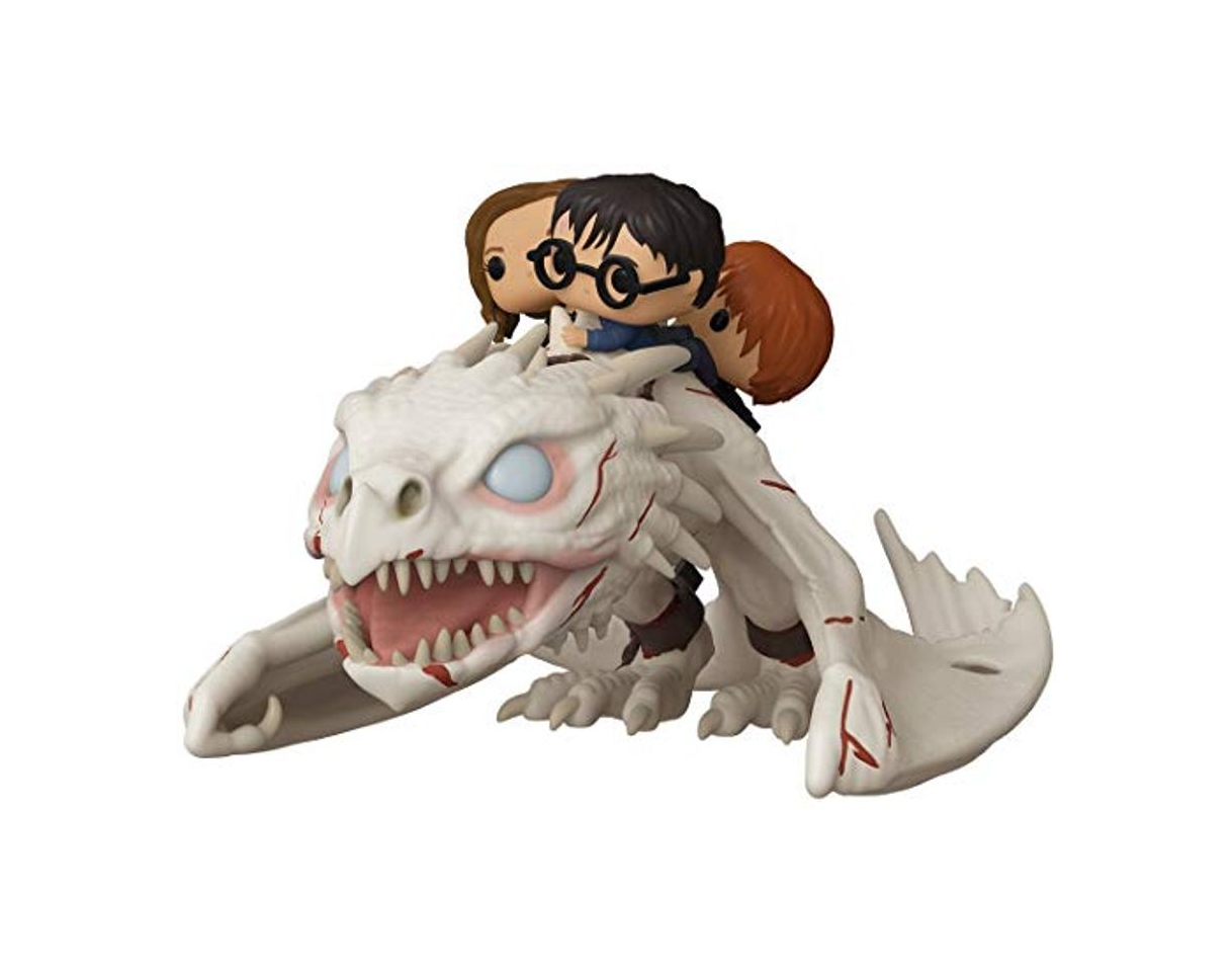 Producto Funko- Pop Ride Potter-Dragon w/Harry, Ron, & Hermione Figura Coleccionable, Multicolor