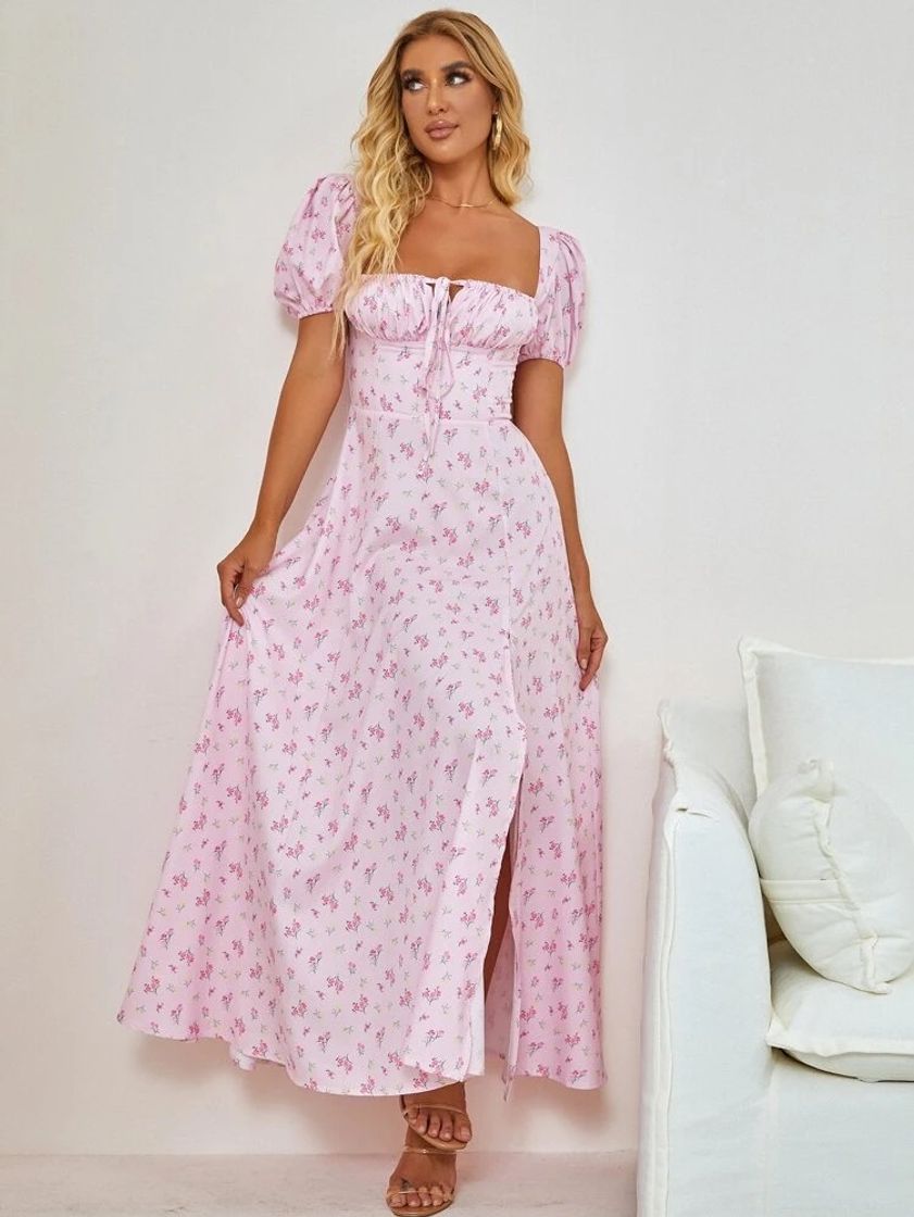 Moda Vestido rosa