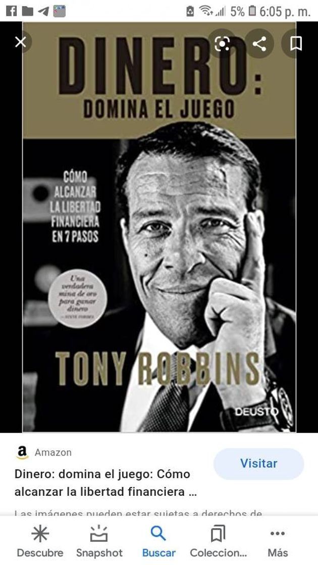 Libro Audio libro de  Tony Robinso versión. Gratuita por 30 dias