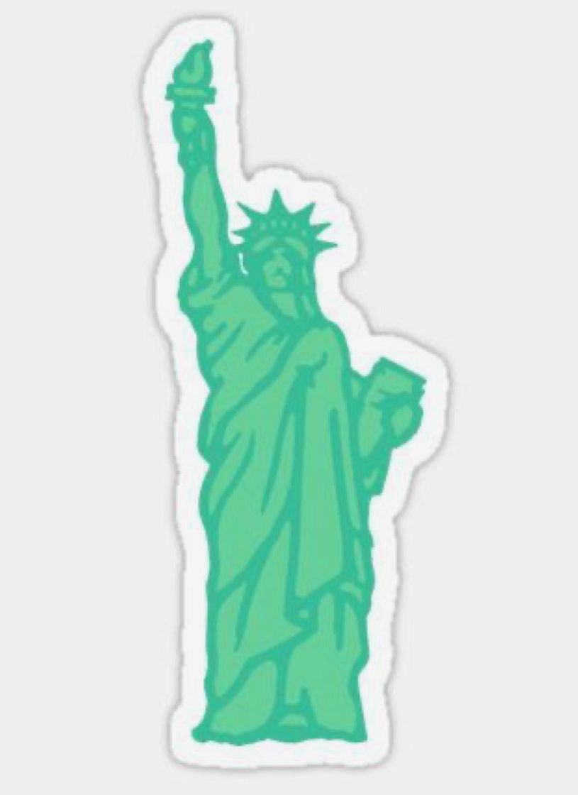 Moda Sticker Estatua de la Libertad 🗽 