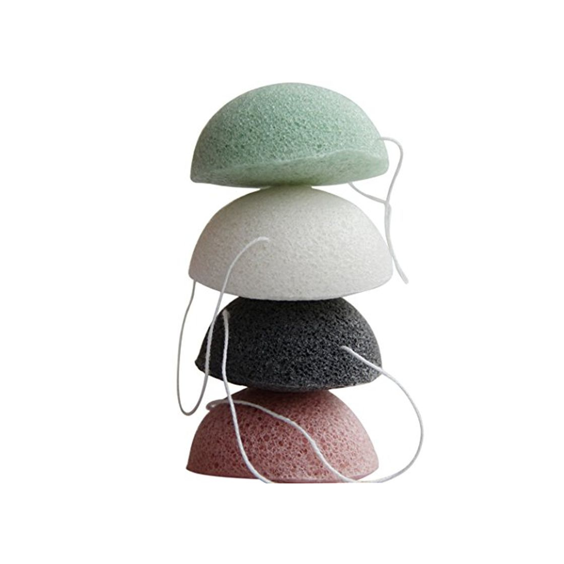 Productos Kapmore Esponja Facial, Face Cleansing Sponge Hemisphere Shape Konjac Exfoliating Beauty Sponge