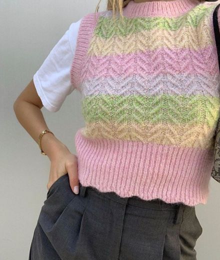 Knit vest 