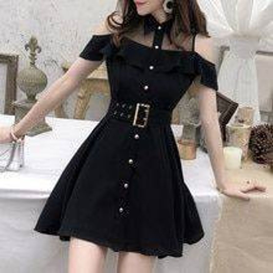 Fashion Vestido preto