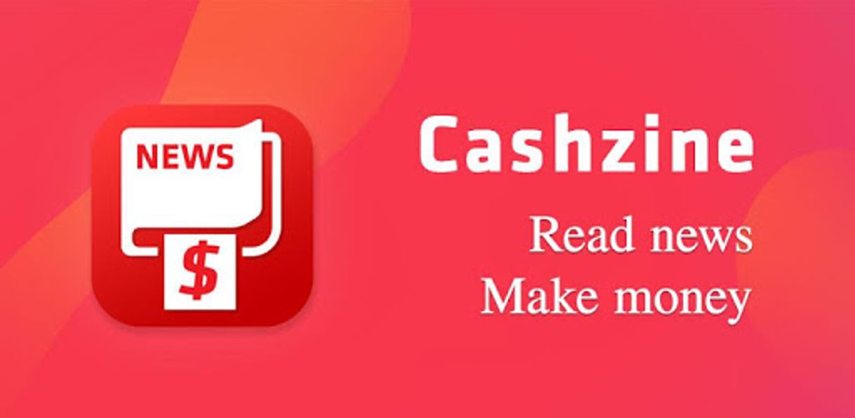 App Cashzine, Posso ganhar dinheiro em lendo notícias💲💲