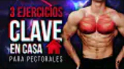 !LOS 3 MEJORES EJERCICIOS PARA PECHO EN CASA! 💪🏋️