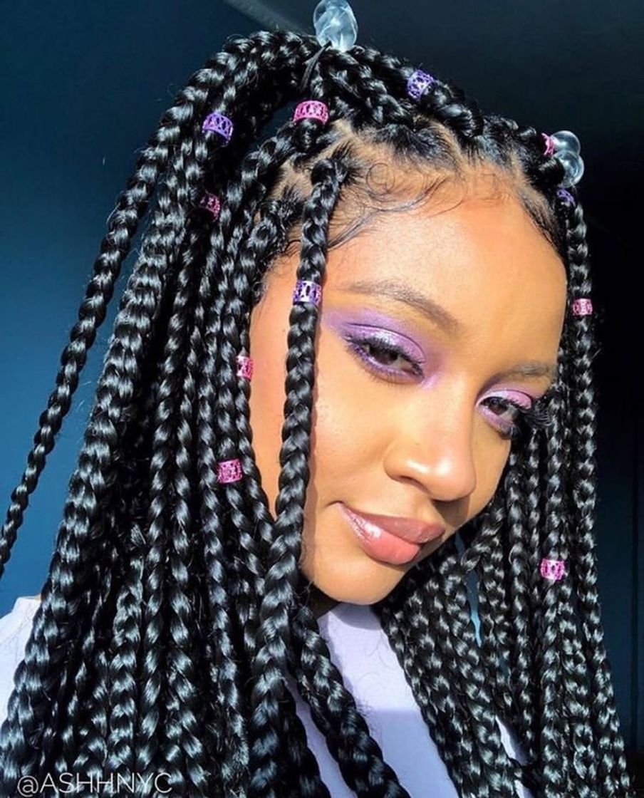 Social Tranças Box Braids Cor: Preta 