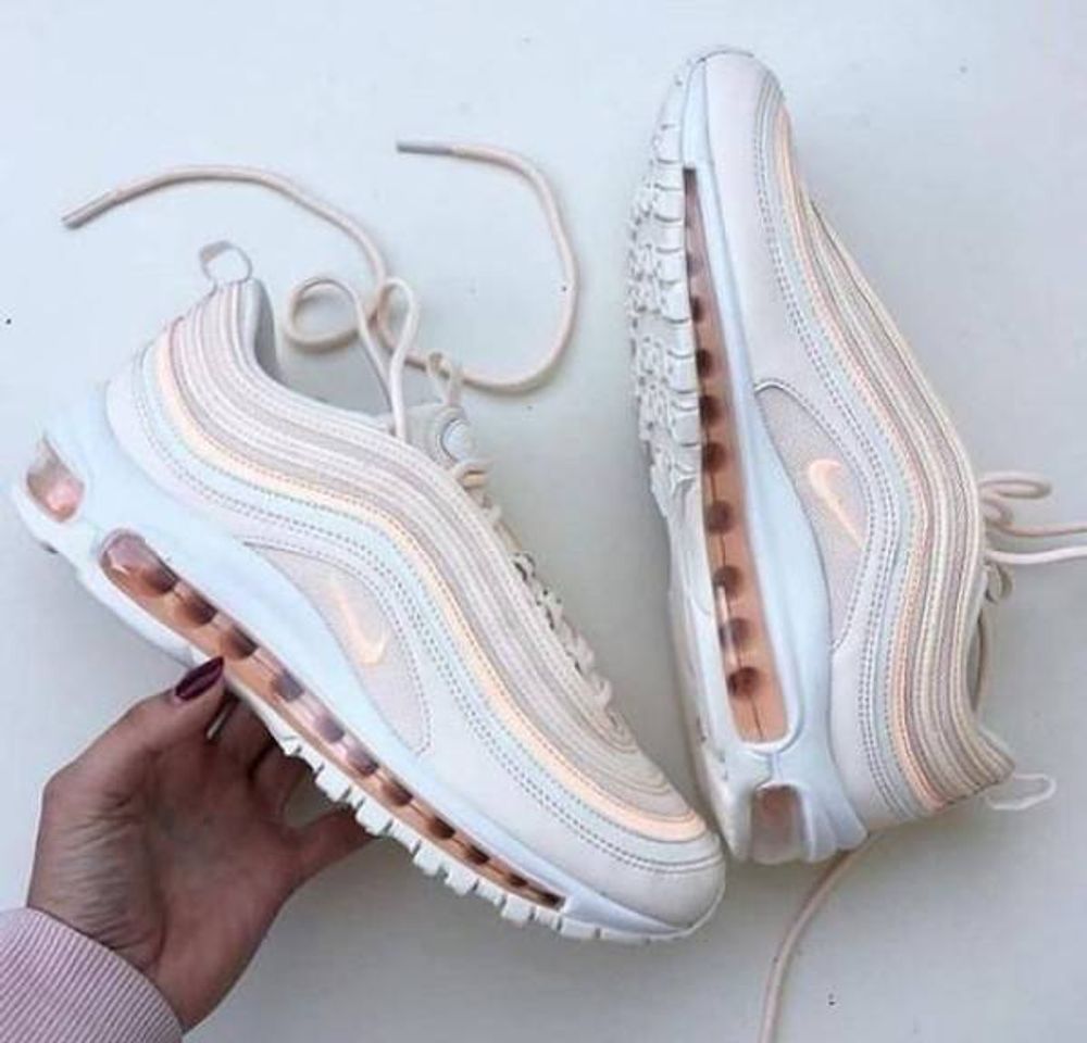 Moda Nike W Air MAX 97, Zapatillas de Atletismo Mujer, Blanco